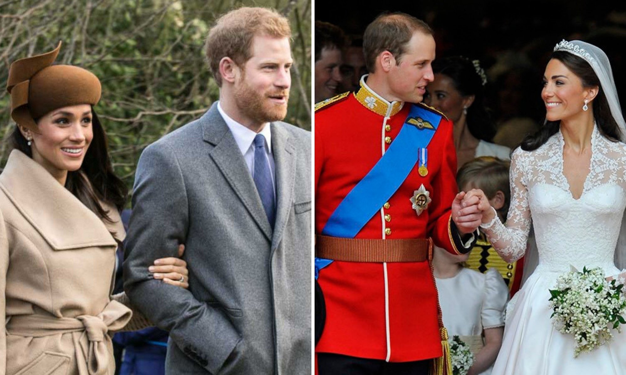 Prince William Meghan Markle Catherine Middleton Prince Harry